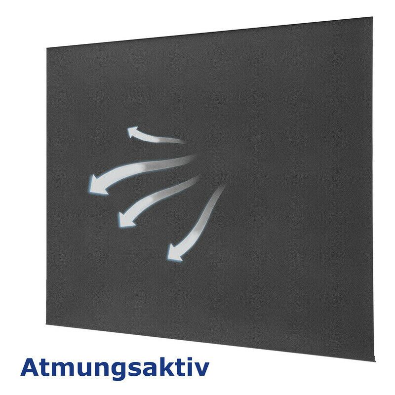 Vertical awning sun protection outdoor roller blind anthracite 2.5M*1.4M | Kalsten