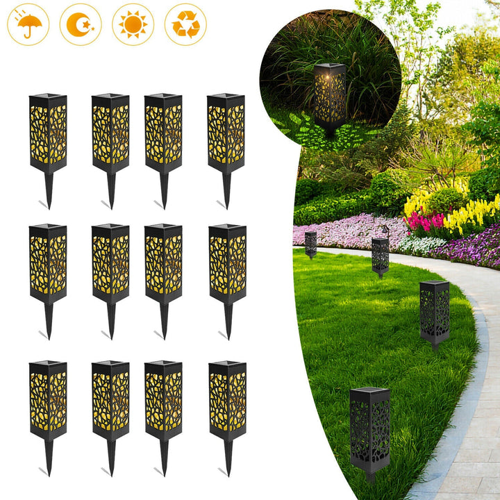 12X Solar Lights LED Path Lights Garden Lighting | Kalsten