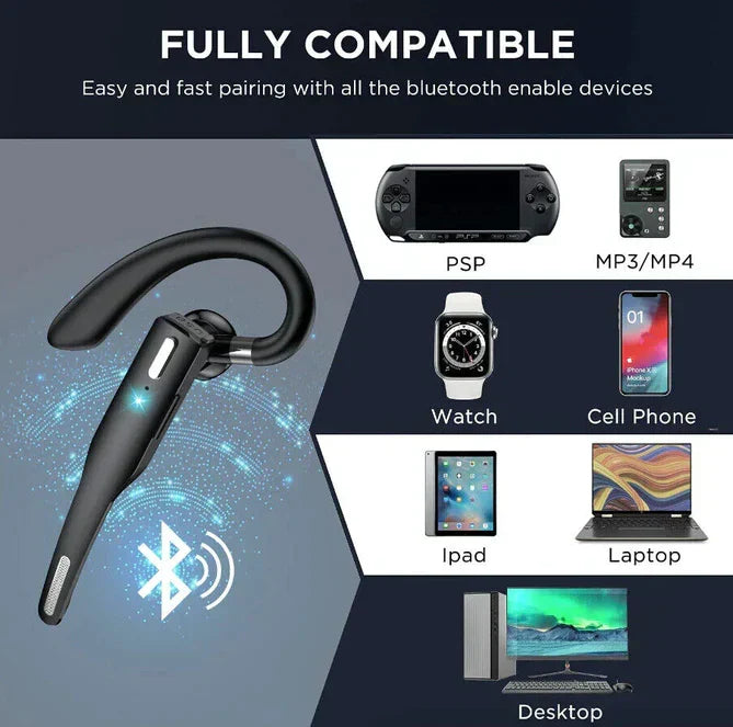 Kalsten | Wireless Bluetooth Earphone with Long Battery Life and Noise Cancellation