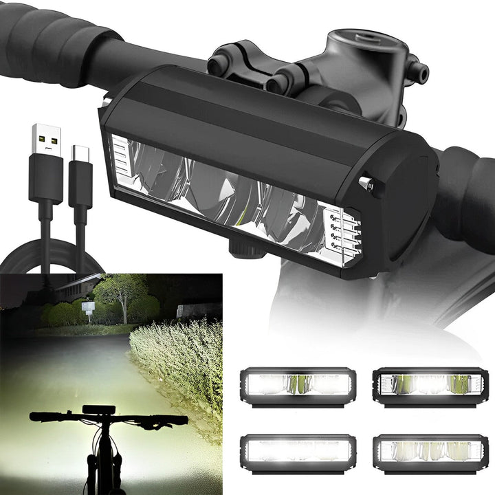 Kalsten | Ultra-Bright LED Bike Light | Adjustable Brightness | Waterproof & Multi-Mode Cycling Light
