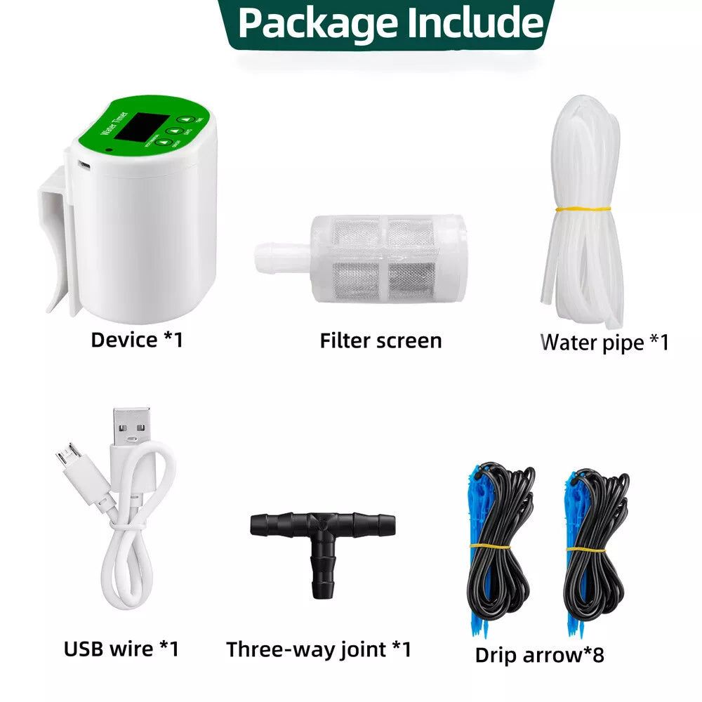 Kalsten | Automatic Watering System for Indoor Plants | Smart Irrigation with Pump & Timer