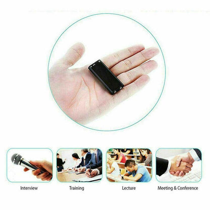 Skanto | Mini Voice Recorder - Mini Sound Recorder - Mini Recording Device - Smallest Hidden Voice Recorder