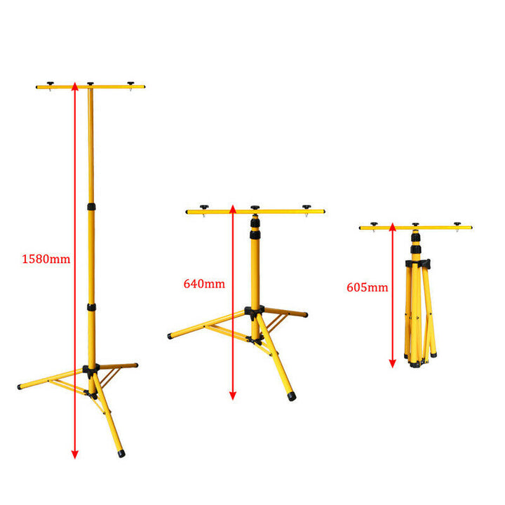LED Floodlight with Tripod Construction Light 2X50W Cool White | Kalsten