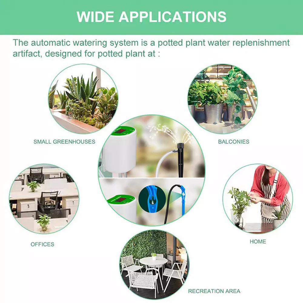 Kalsten | Automatic Watering System for Indoor Plants | Smart Irrigation with Pump & Timer