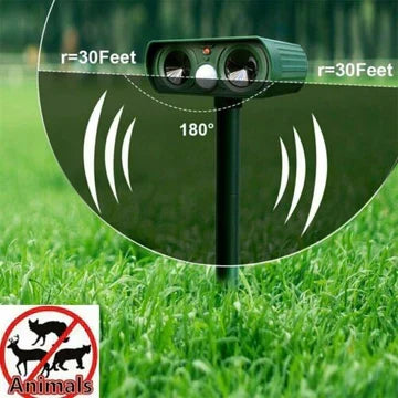 Kalsten | Infrared Solar Powered Animal Pest Repeller (1 Repeller)