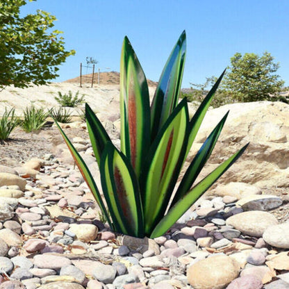 BowLift | Eternal Agave – Handcrafted Rust-Proof Metal Garden Sculpture for Indoor & Outdoor Decor