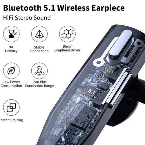 Kalsten | Wireless Bluetooth Earphone with Long Battery Life and Noise Cancellation
