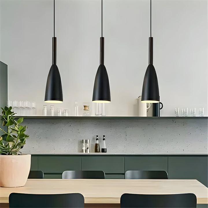 Pendant lamp in Scandinavian design – Height adjustable & modern | Perfect for kitchen & bedroom | Kalsten