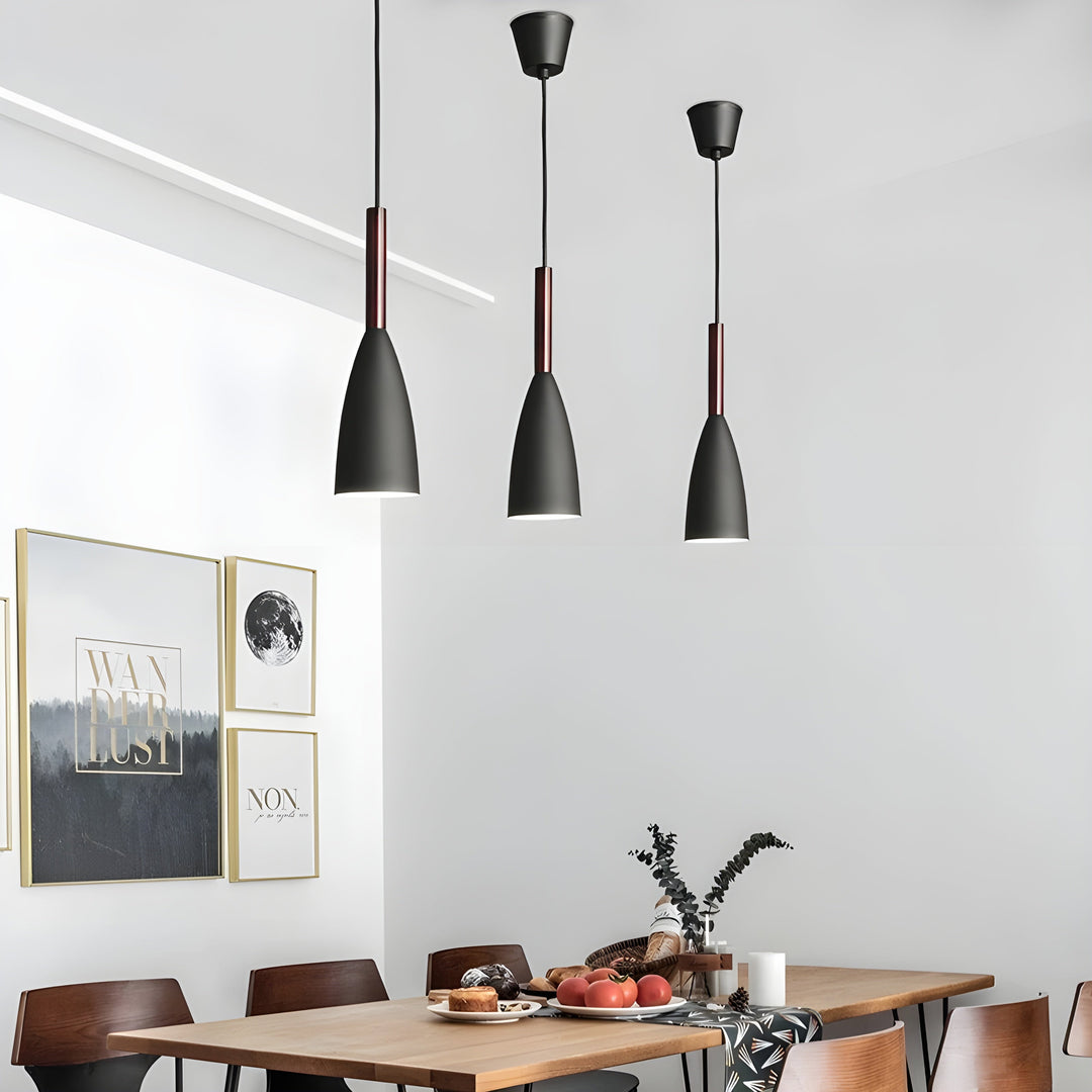 Pendant lamp in Scandinavian design – Height adjustable & modern | Perfect for kitchen & bedroom | Kalsten