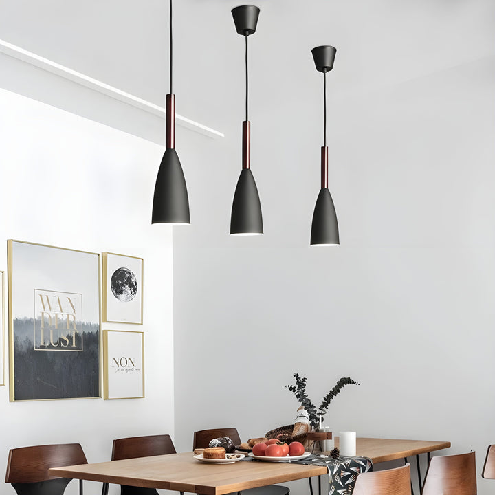 Pendant lamp in Scandinavian design – Height adjustable & modern | Perfect for kitchen & bedroom | Kalsten