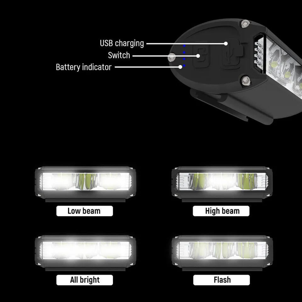 Super bright LED front bicycle lighting | Kalsten