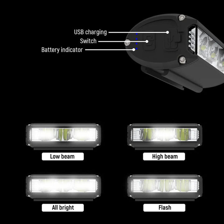 Super bright LED front bicycle lighting | Kalsten