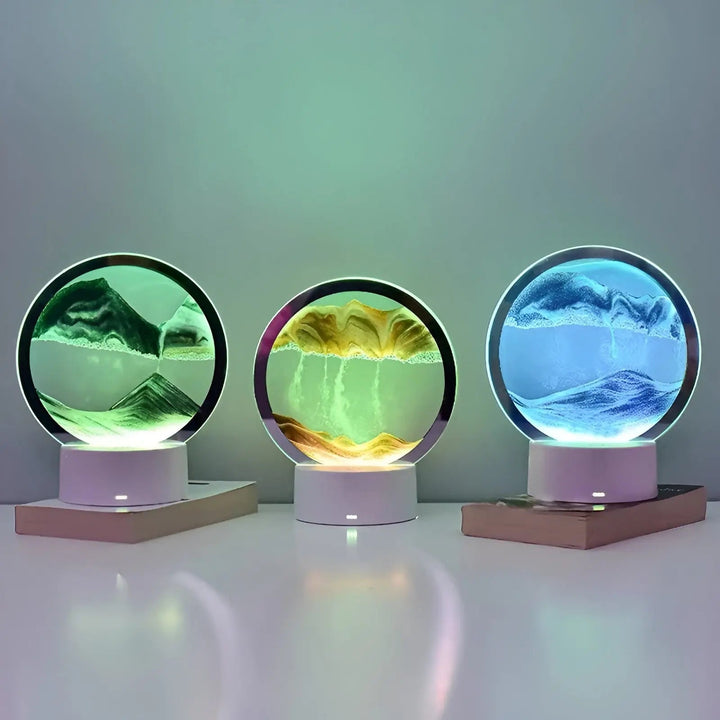 Enchanting Quicksand Art Lamp – Magical Animation Lighting for Any Interior Kalsten
