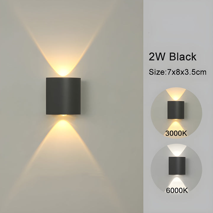 LED wall-mounted lights for indoor and outdoor areas | Kalsten