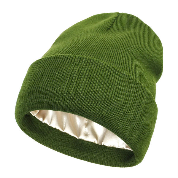 Noor Silk & Wool Winter Hat (Anti-Frizz)