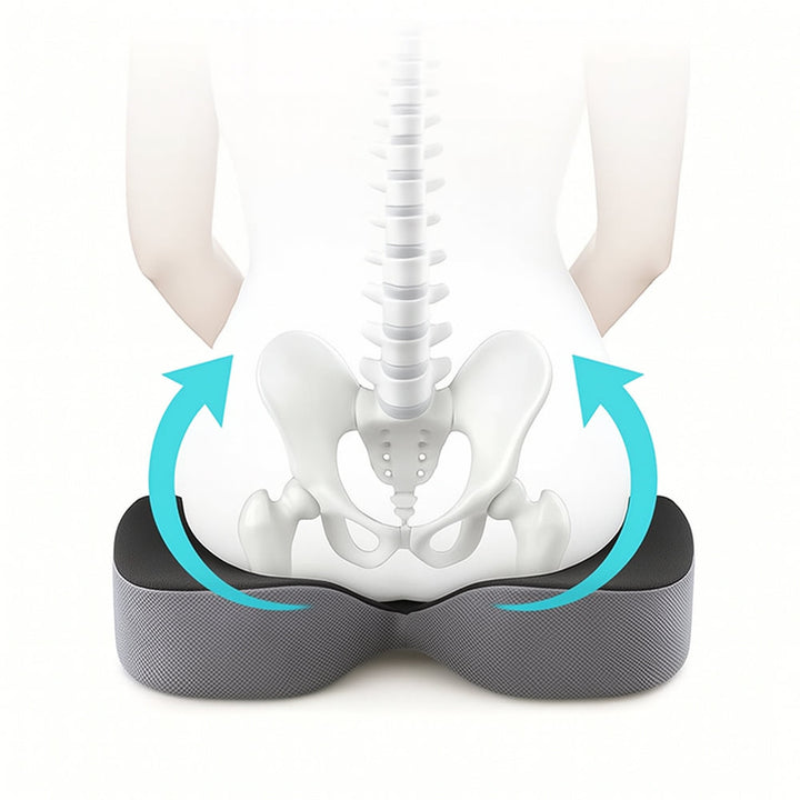 Ergonomic Seat Cushion made of Memory Foam | Kalsten