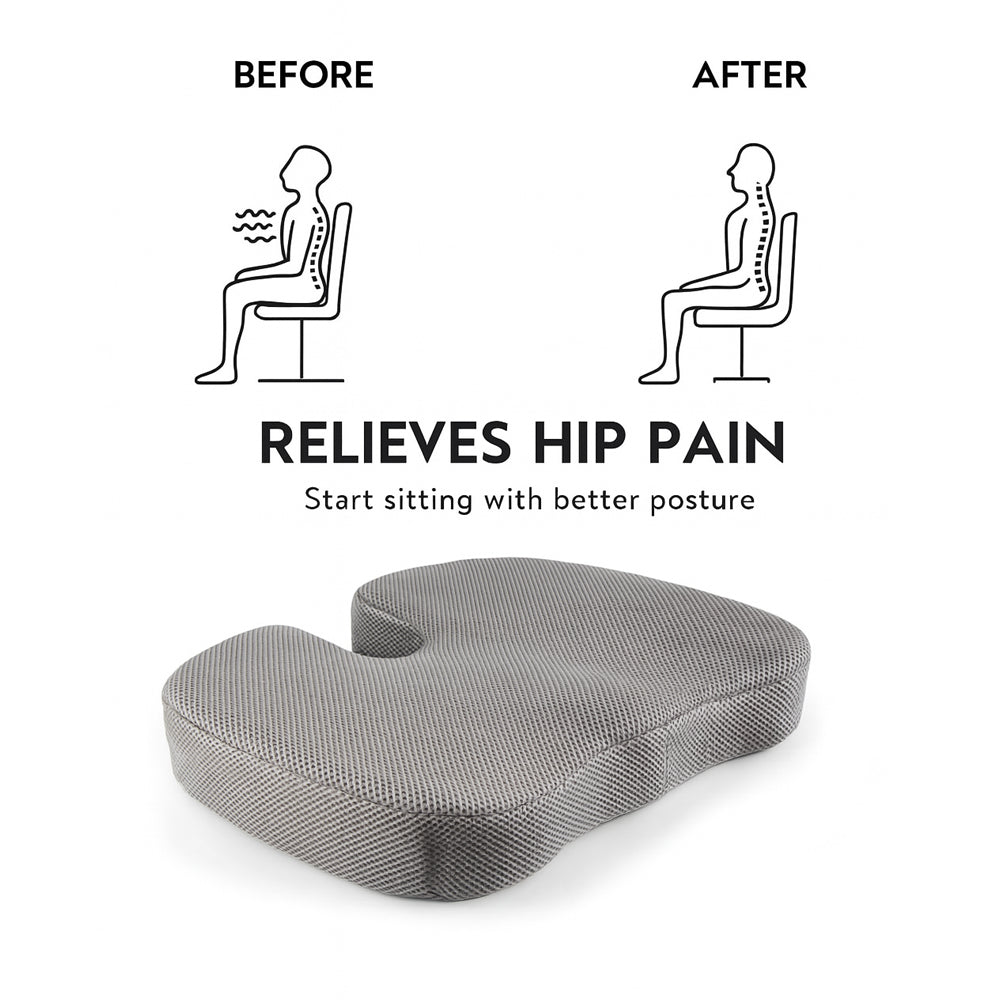 Ergonomic Seat Cushion made of Memory Foam | Kalsten