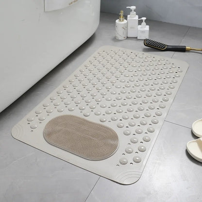 Skanto | SAFEGRIP SHOWER MAT – Anti-slip mat with built-in foot scrub for safe and hygienic showers
