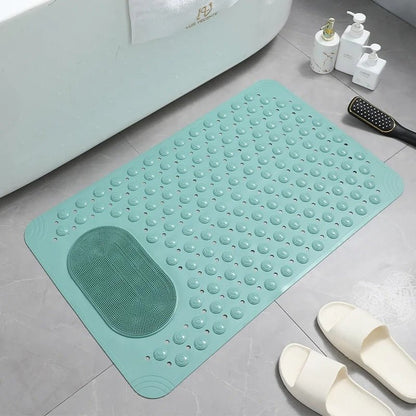 BowLift | SAFEGRIP SHOWER MAT – Non-Slip Mat with Built-In Foot Scrubber for Safe & Hygienic Showers