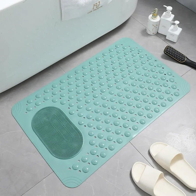 Skanto | SAFEGRIP SHOWER MAT – Anti-slip mat with built-in foot scrub for safe and hygienic showers