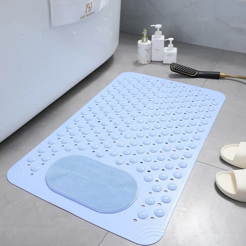 Skanto | SAFEGRIP SHOWER MAT – Anti-slip mat with built-in foot scrub for safe and hygienic showers
