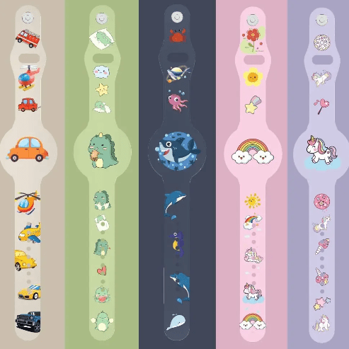 Kalsten | SAFESNUG – Kids’ Airtag Bracelet with Fun Dino Design