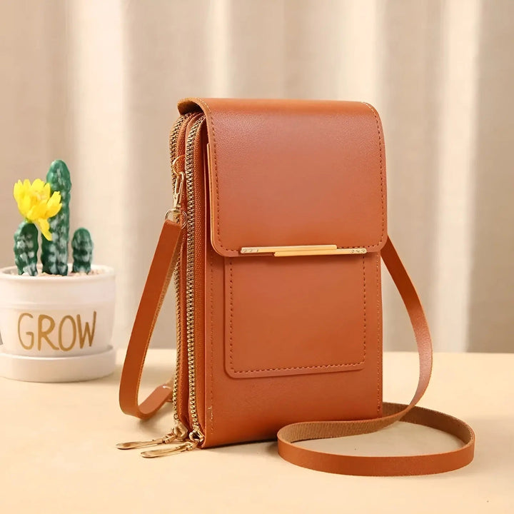 Kalsten | SafeTouch Shoulder Bag – Soft Leather with Anti-Theft Protection