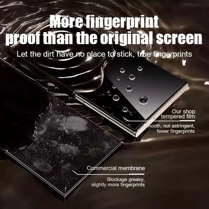 Dust-free privacy screen for self-installation