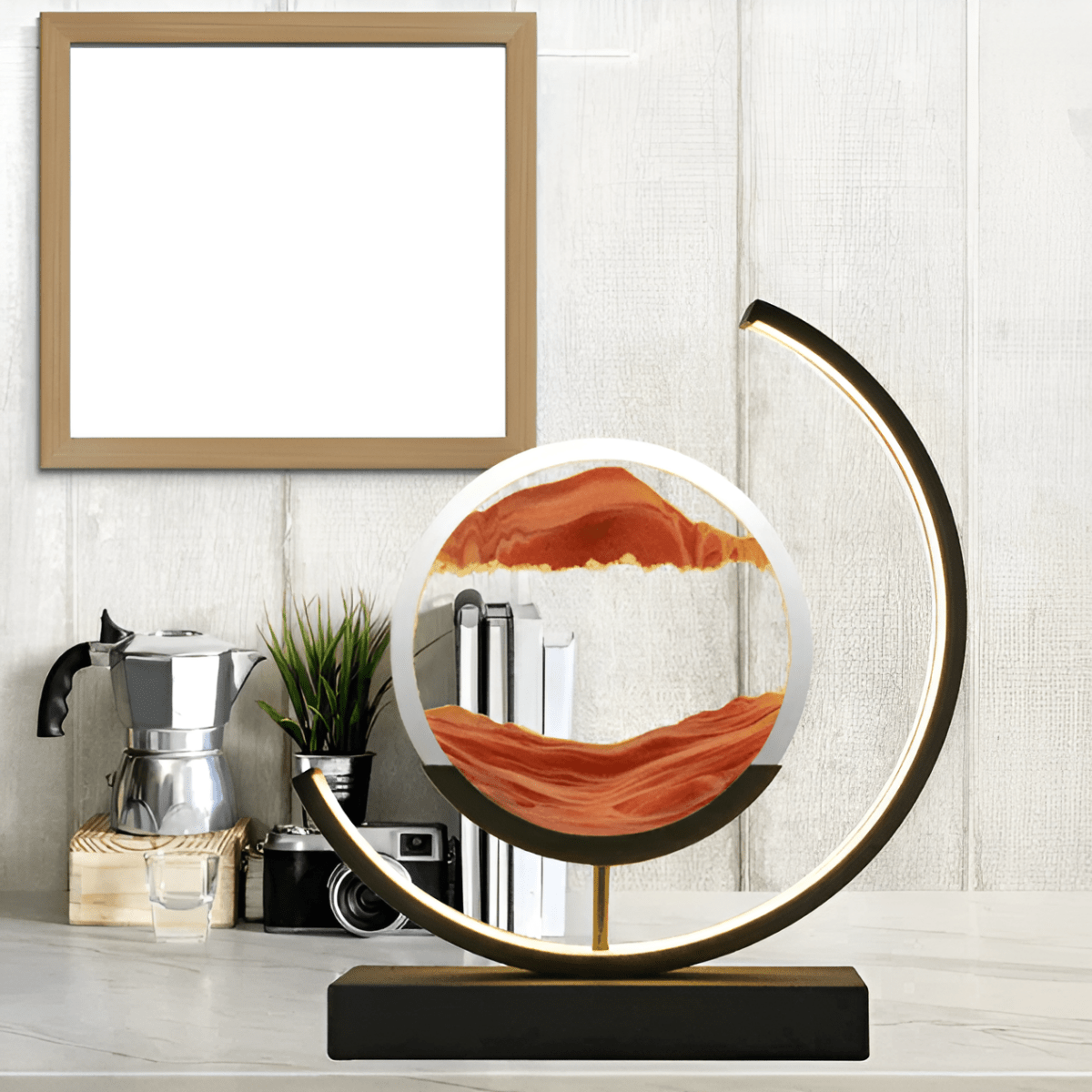 Skanto | SOLUNA LAMP – Relaxing Sand Lamp with App and Remote Control