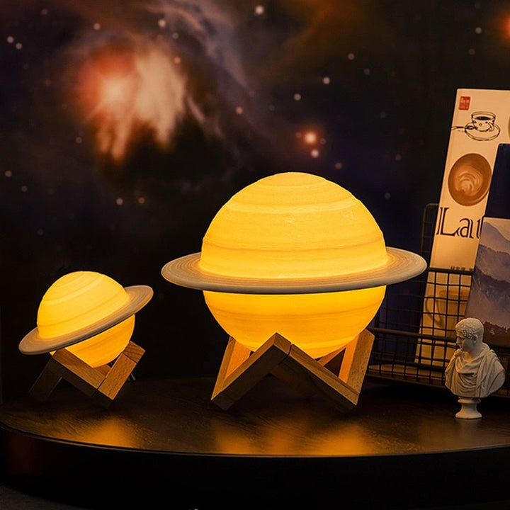 Lamp - SaturnGlow - Planetary Design - Adjustable Lighting | Kalsten