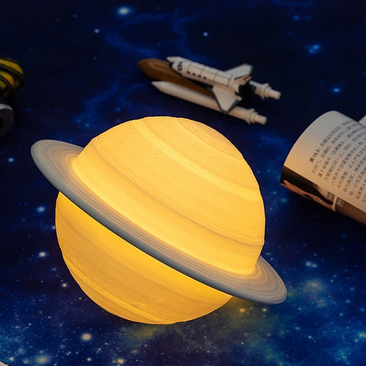 Lamp - SaturnGlow - Planetary Design - Adjustable Lighting | Kalsten