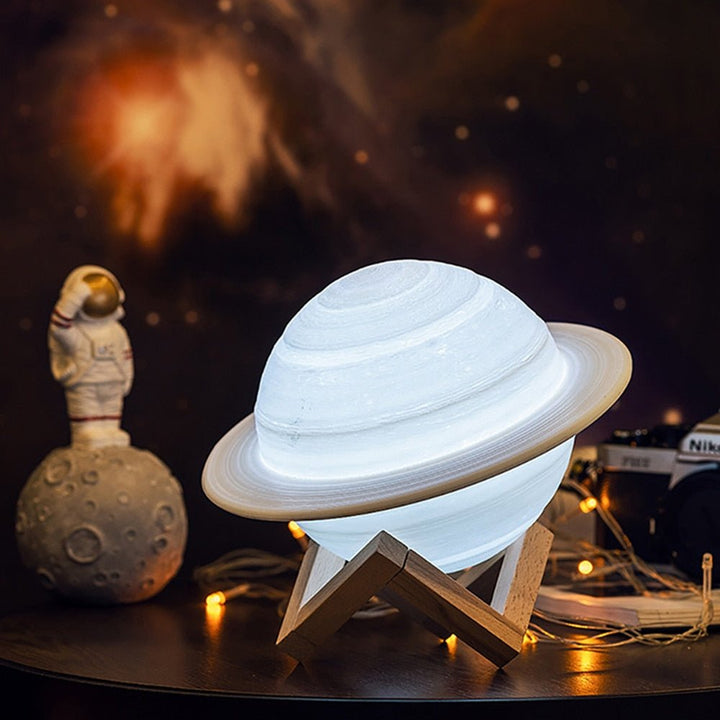Lamp - SaturnGlow - Planetary Design - Adjustable Lighting | Kalsten