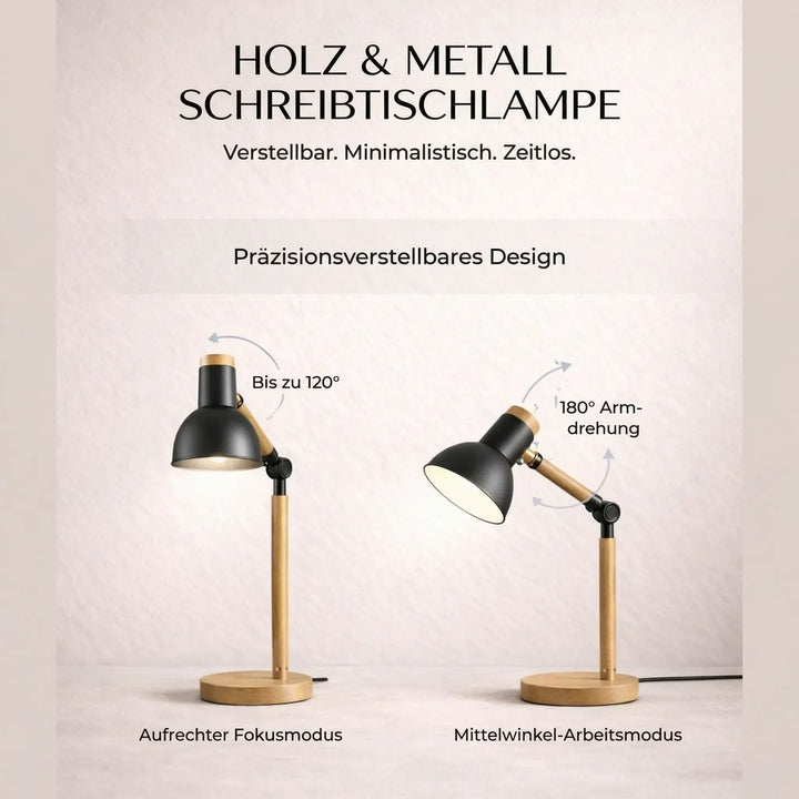 HoutLicht Desk Lamp for Desk | Kalsten