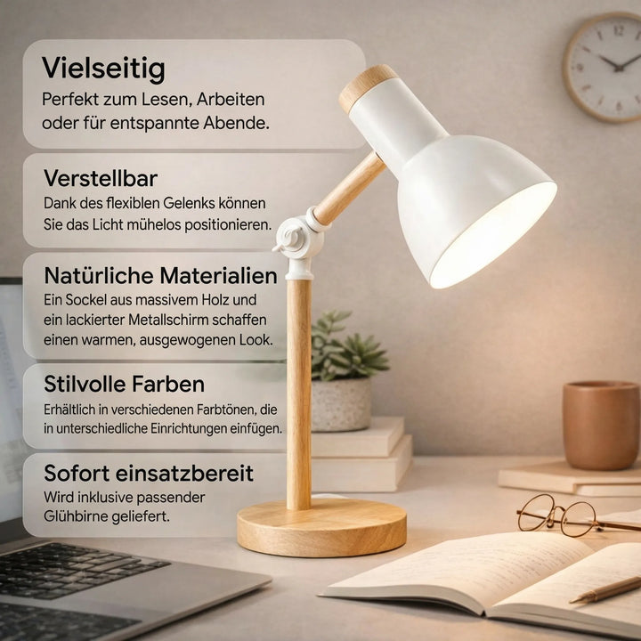 HoutLicht Desk Lamp for Desk | Kalsten