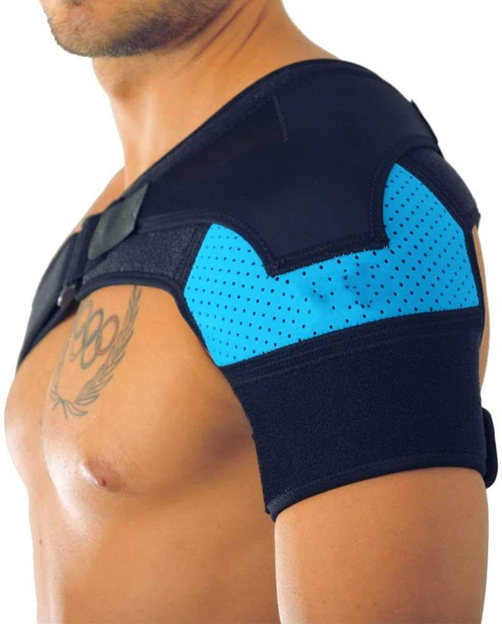 Kalsten | Shoulder Brace with Compression Pad – Adjustable Support for Pain Relief
