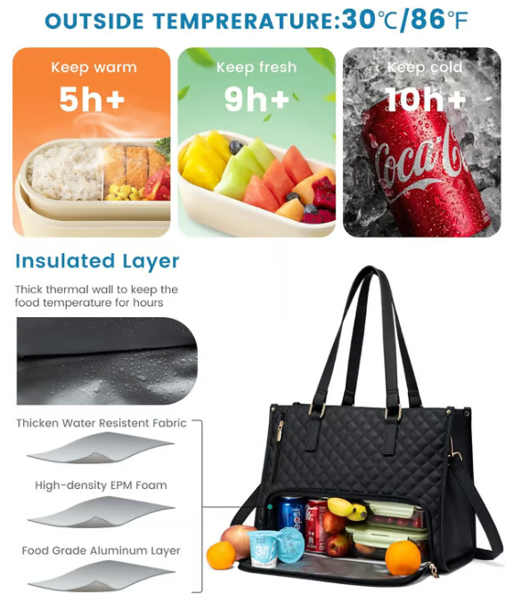 Insulated Laptop & Lunch Bag | Kalsten