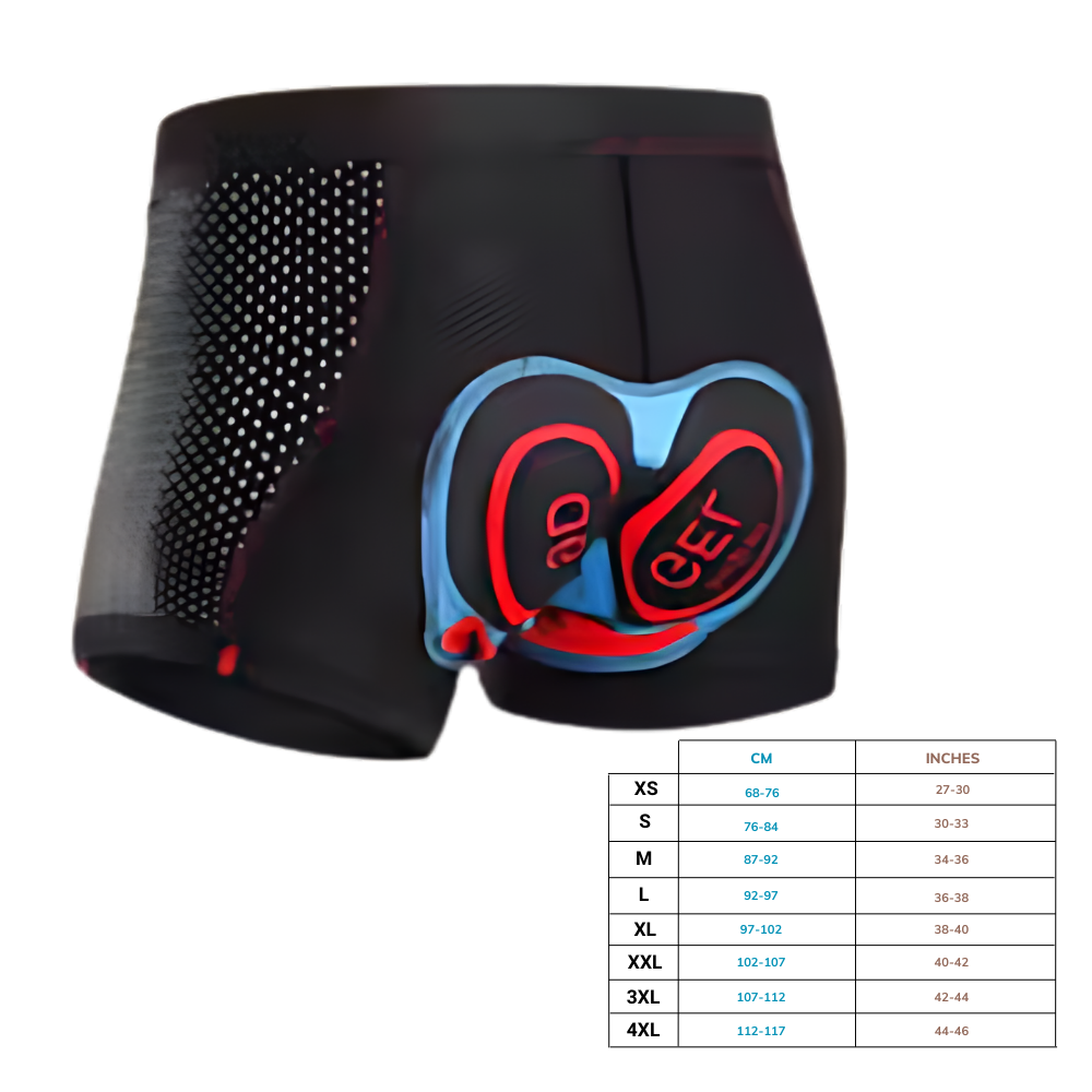 Karnz | Seamless padded cycling shorts