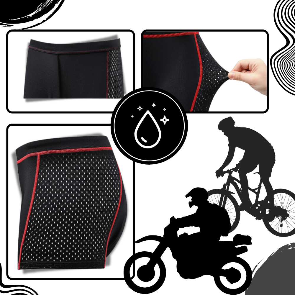 Karnz | Seamless padded cycling shorts