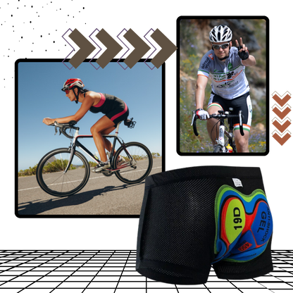 Karnz | Seamless padded cycling shorts