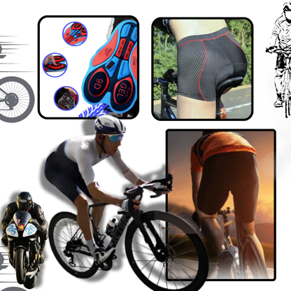 Karnz | Seamless padded cycling shorts