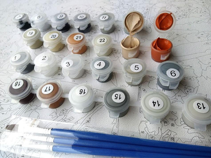 Four Seasons Three Sixty - Van-Go Paint-By-Number Kit | Kalsten