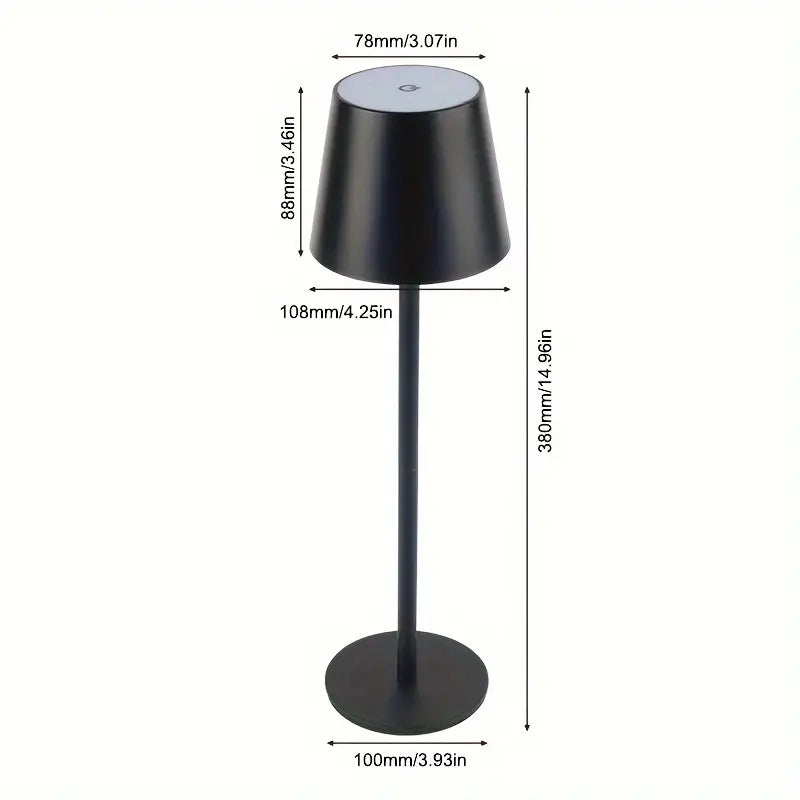 Wireless Touch LED Table Lamp – Dimmable