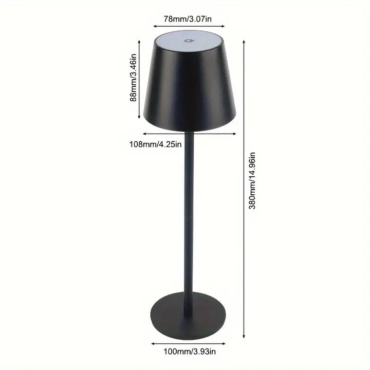Wireless Touch LED Table Lamp – Dimmable