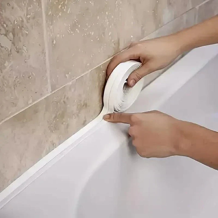 Kalsten | Self-adhesive waterproof sealing strip - Moisture-resistant sealing tape for kitchen and bathroom