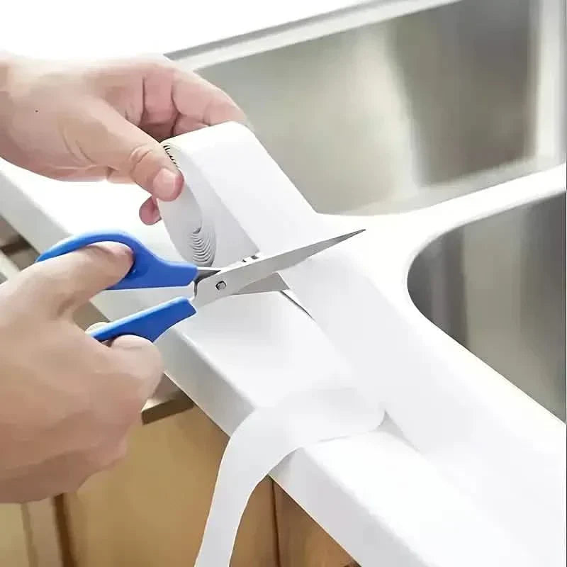 Kalsten | Self-adhesive waterproof sealing strip - Moisture-resistant sealing tape for kitchen and bathroom