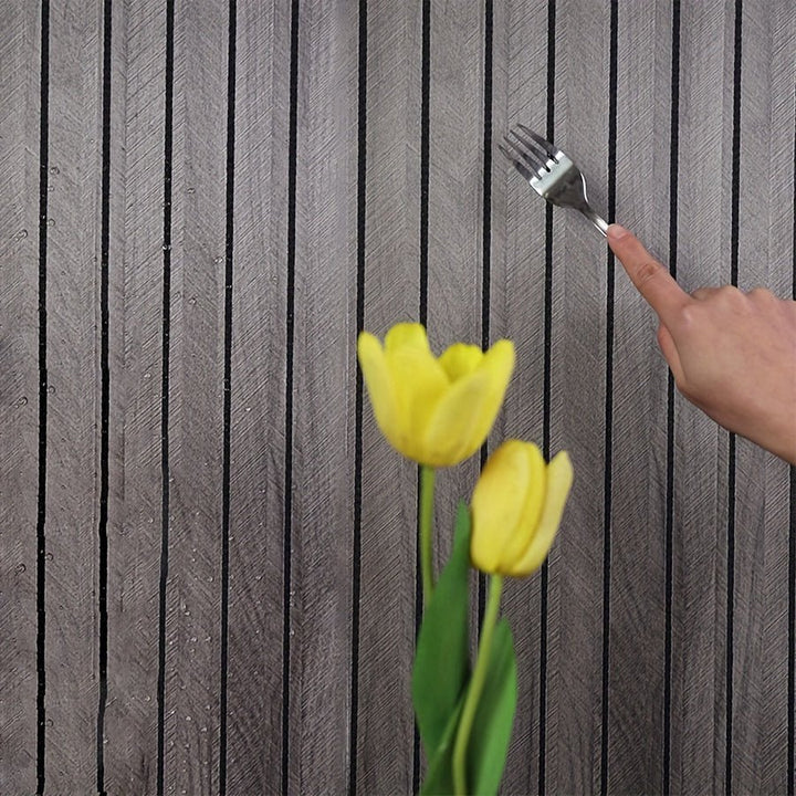 Self-Adhesive 3D Wood Effect Wall Panels