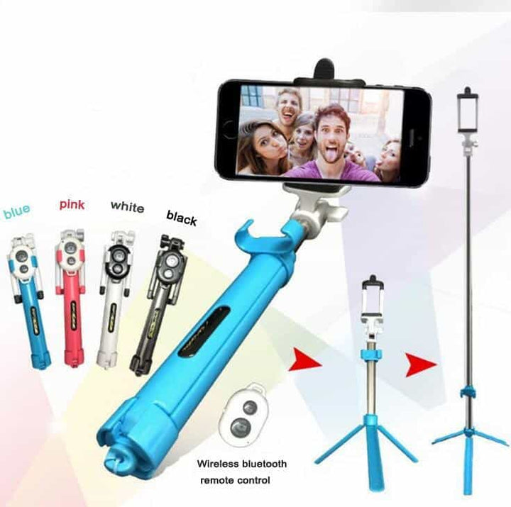 Selfie Stick with Tripod and Bluetooth | Kalsten
