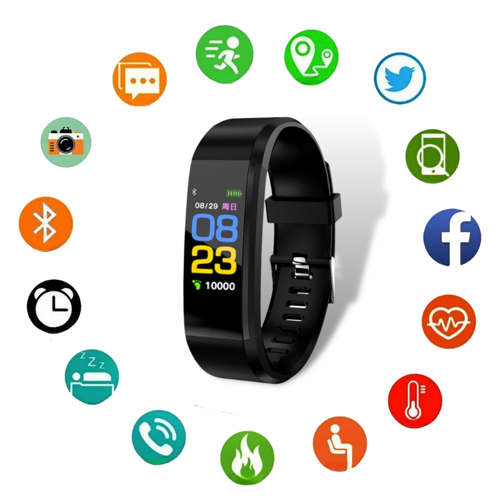 Kalsten | VitaWatch | Senior Smartwatch with Health Monitor and Large LED Screen