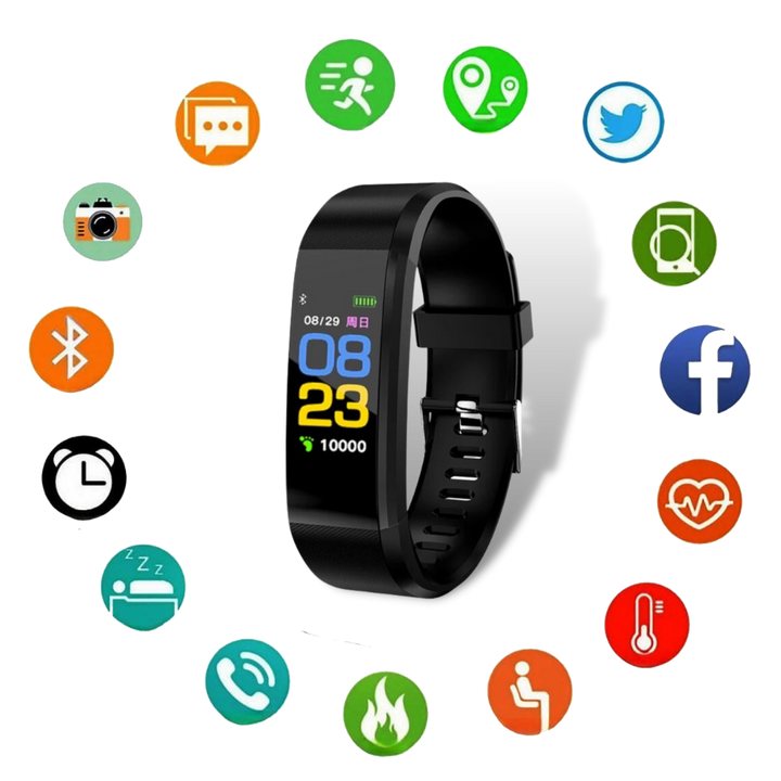 Kalsten | VitaWatch | Senior Smartwatch with Health Monitor and Large LED Screen