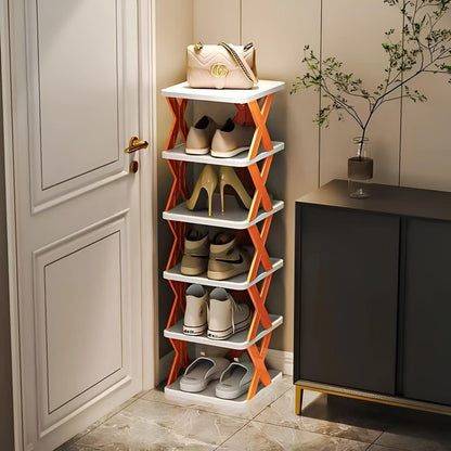 FlexiRack Shoe Organizer - Multifunctional multi-layer foldable shoe rack | Brehn